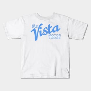 Hello Tomorrow! The Vista Motor Lodge Logo Kids T-Shirt
